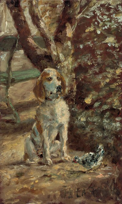 Umělcův pes Flèche, c. 1881. od Henri de Toulouse Lautrec