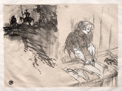 The Brief Joys: Obálka od Henri de Toulouse-Lautrec