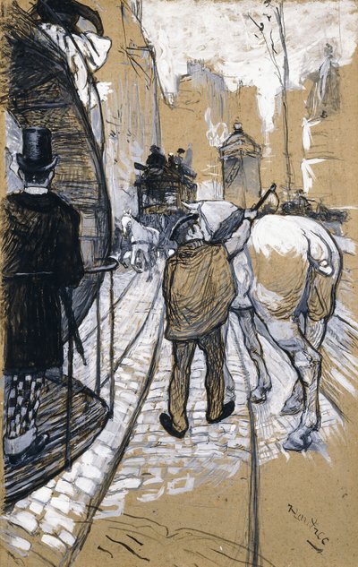 Řidič autobusu společnosti Omnibus Company, 1888 od Henri de Toulouse Lautrec