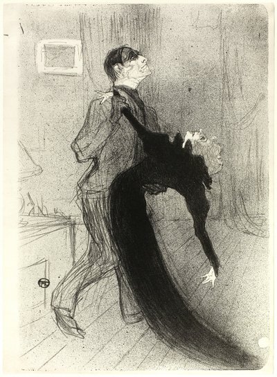 záchvat mdloby od Henri de Toulouse Lautrec