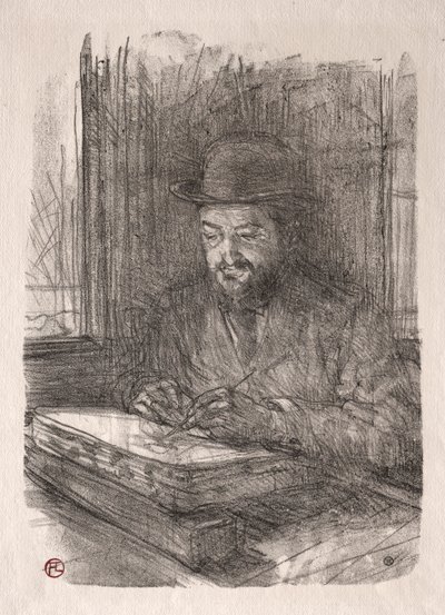 Dobrý litograf od Henri de Toulouse Lautrec