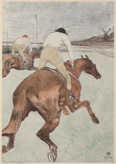 Žokej, 1899 od Henri de Toulouse Lautrec