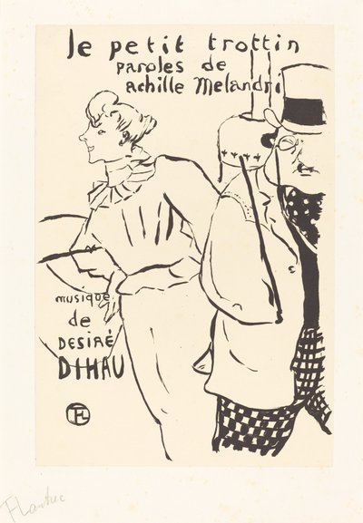 The Little Errand-Girl (Le petit trottin) od Henri de Toulouse Lautrec