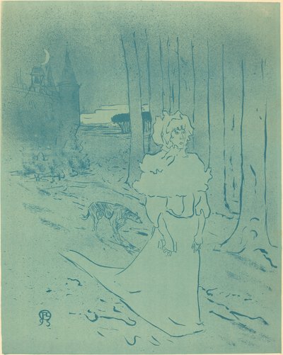 Die Herrin oder das Omen von Henri de Toulouse Lautrec