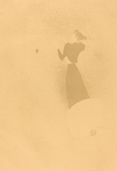 Die Modistin (Renée Vert) von Henri de Toulouse Lautrec