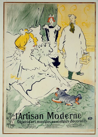 Der moderne Handwerker, 1896 von Henri de Toulouse Lautrec