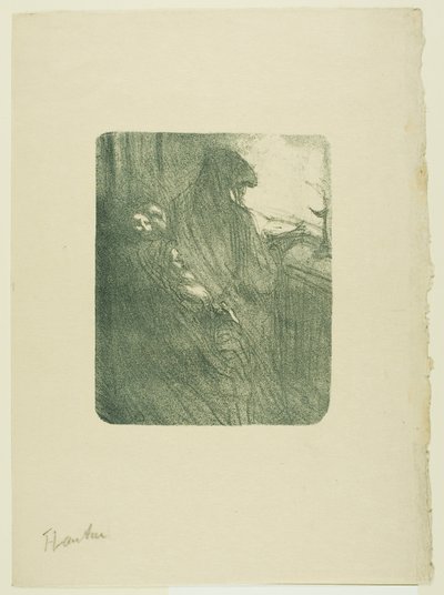 The Old Flirts, z Melodies od Désiré Dihau od Henri de Toulouse Lautrec