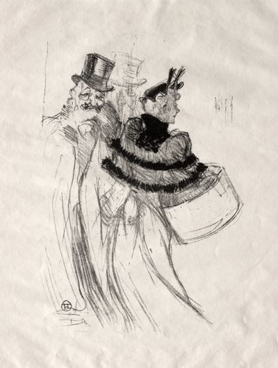 Staří pánové, 1894. od Henri de Toulouse Lautrec