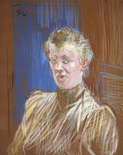Kamenná Gabriela; La Pierreuse Gabrielle, 1893 od Henri de Toulouse Lautrec