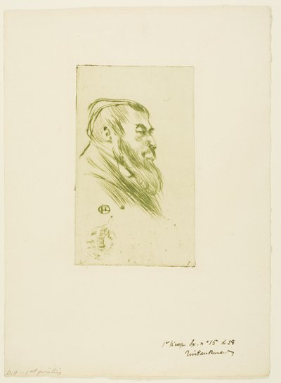 Tristan Bernard von Henri de Toulouse-Lautrec