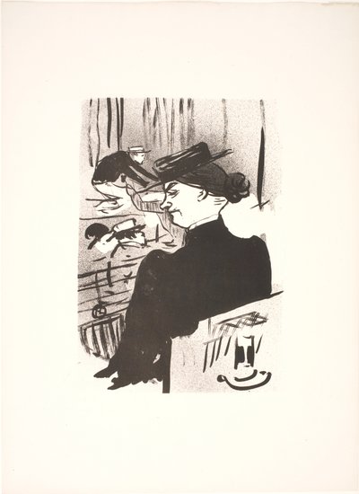 Divák od Henri de Toulouse-Lautrec
