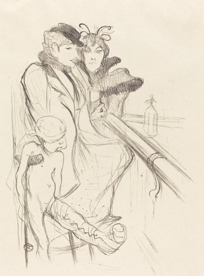Zraněný Eros (Eros vanné) od Henri de Toulouse Lautrec