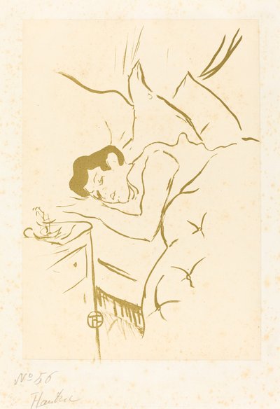 Vaše ústa (Ta bouche) od Henri de Toulouse Lautrec