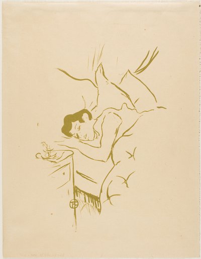 Dein Mund von Henri de Toulouse-Lautrec