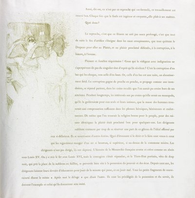 Yvette Guilbert - Französische Serie: Nr. 13, 1894 von Henri de Toulouse Lautrec