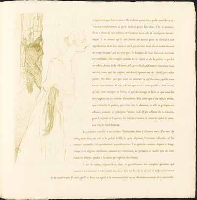 Yvetta Guilbertová od Henri de Toulouse Lautrec