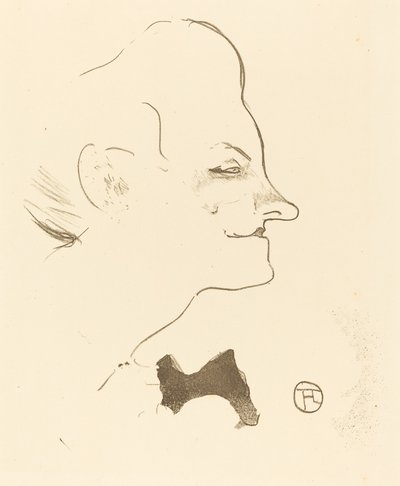Yvetta Guilbertová od Henri de Toulouse Lautrec