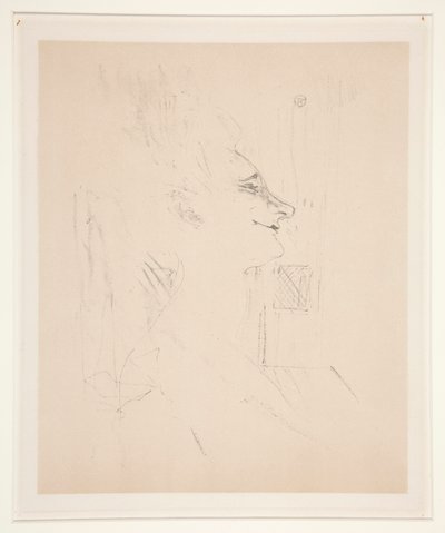 Yvette Guilbert, od Henri de Toulouse Lautrec