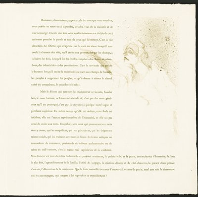 Yvette Guilbert od Henri de Toulouse-Lautrec