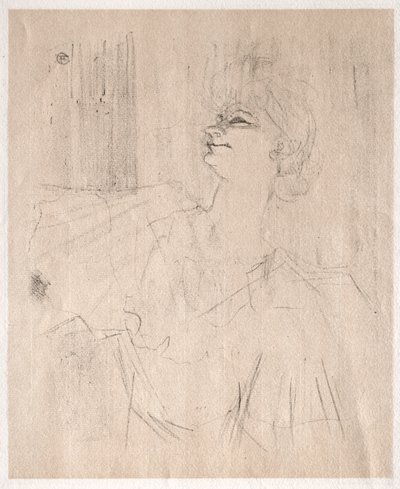 Yvette Guilbert: v Ménilmontant, z Bruant od Henri de Toulouse Lautrec