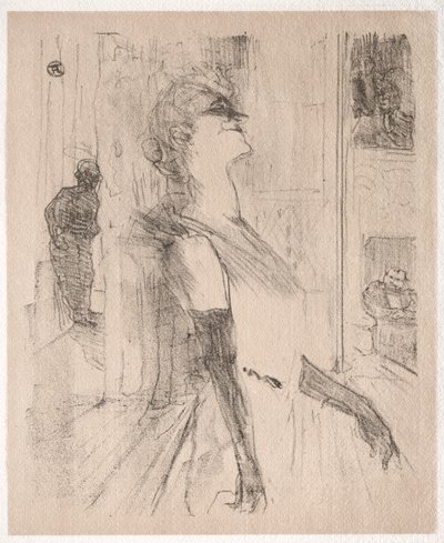 Yvette Guilbert: Na pódiu od Henri de Toulouse-Lautrec