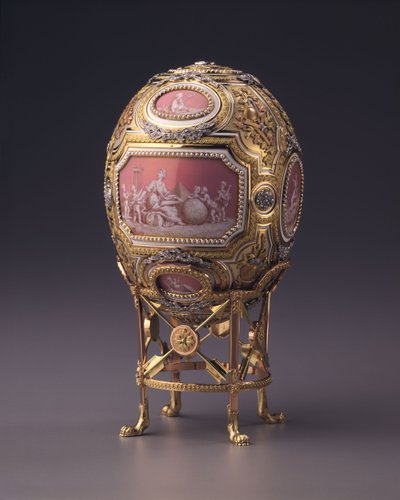 Catherine the Great Easter Egg, 1914 od Henrik Immanuel Wigström