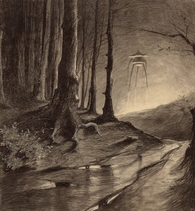 Marťan v lese od Henrique Alvim Correa