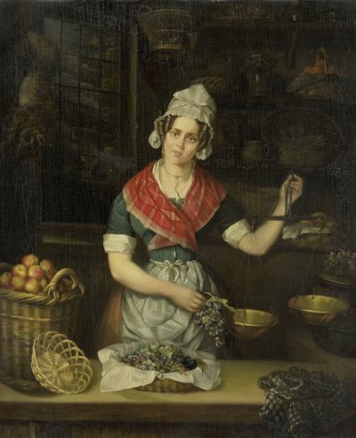 Prodavač ovoce od Henriëtta Christina Temminck