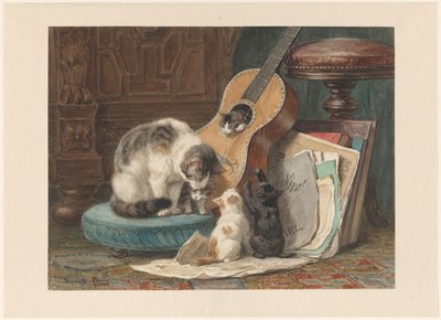 Hudebníci Harmonisté od Henriëtte Ronner