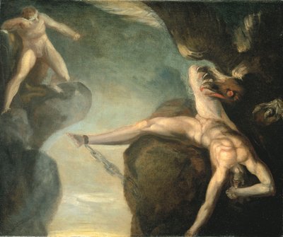 Prométhea osvobodil Herkules od Henry  Fuseli