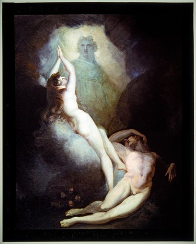 Stvoření Evy (olej na plátně) od Henry (1741 1825) Fuseli