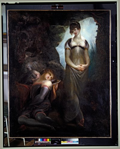 Mladý Milton, asi 1796-99 (olej na plátně) od Henry (1741 1825) Fuseli