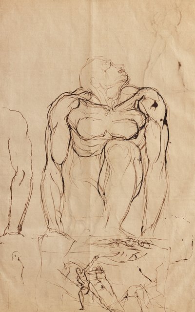 Vzestupně (indický inkoust na papíře) od Henry  Fuseli