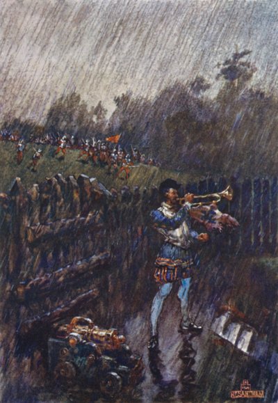 Alarm, příliš pozdě! (barva lito) od Henry (after) Sandham