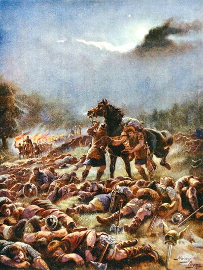 Sweynova otrávená armáda, ilustrace z 