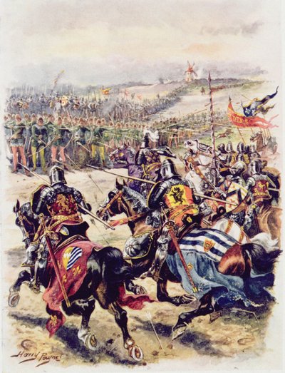 Charge of the French Cavalry, ilustrace ke 