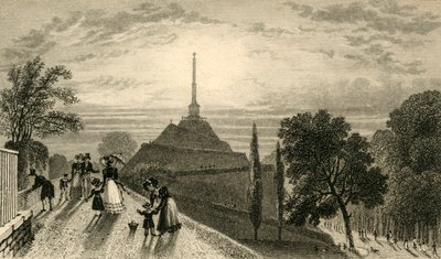 Danejohn Hill, c1829. od Henry Adlard