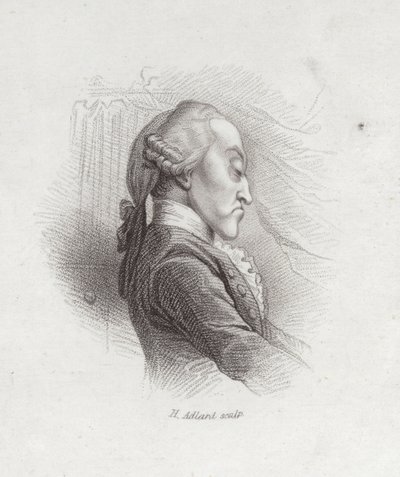 Thomas Augustine Arne , anglický skladatel (1710-1778) od Henry Adlard