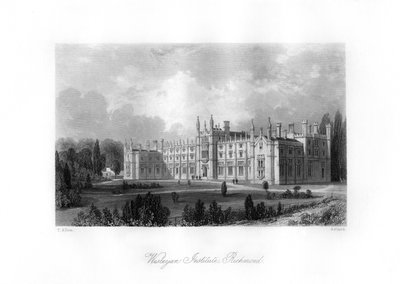 Wesleyan Institute, Richmond, 19. století. od Henry Adlard