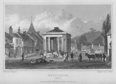 Westerham, Kent (rytina) od Henry Adlard