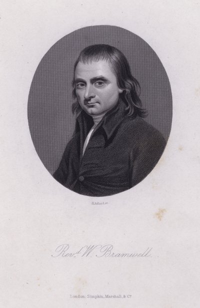 William Bramwell, anglický metodistický kazatel (rytina) od Henry Adlard