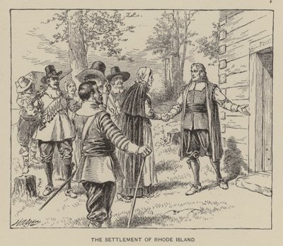 Osada Rhode Island (litho) od Henry Alexander (after) Ogden