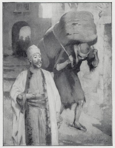 Východní vrátný (litho) od Henry Andrew Harper