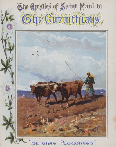 Ten, kdo orá (chromolitho) od Henry Andrew Harper