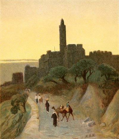 Jeruzalém, Davidova věž od Henry Andrew Harper