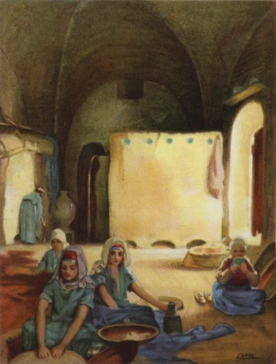 Rolnický dům v Siloam (barva litho) od Henry Andrew Harper