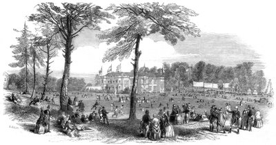 Festival Place, Temperance a Bond of Universal Brotherhood, Hartwell, Buckinghamshire, 1851. od Henry Anelay