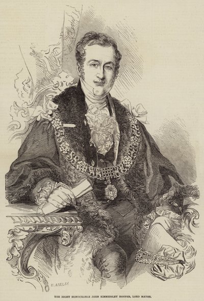 Ctihodný John Kinnersley Hooper, primátor od Henry Anelay