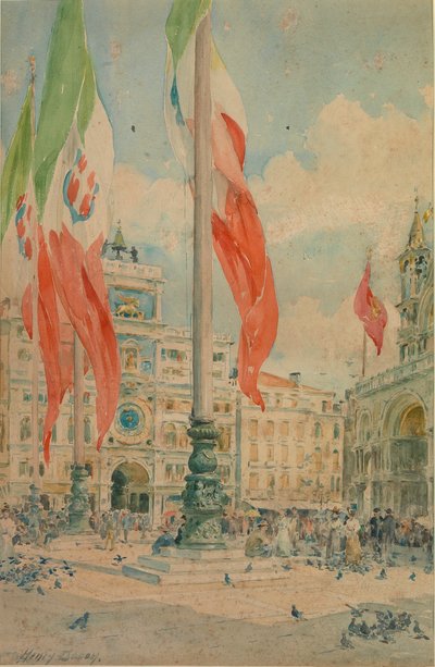 Náměstí svatého Marka od Henry Bacon