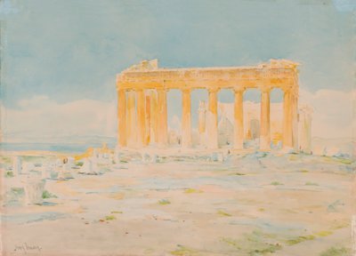 Parthenon, východní fasáda, n. d. od Henry Bacon
